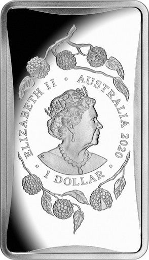 2020 $1 Year of The Rat 1/2oz Silver Ingot
