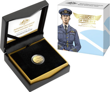 2021 $10 Heroes of The Sky Centenary of The Royal Australian Air Force 1/10oz Gold Proof Coin
