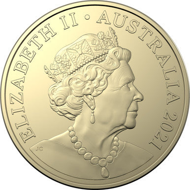 2021 $1 Centenary of Rotary In Australia Coloured Uncirculated Coin