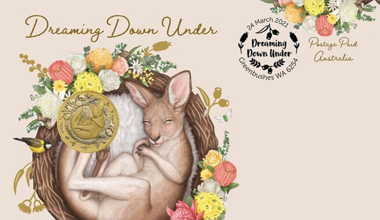 2021 $1 Dreaming Down Under Kangaroo PNC