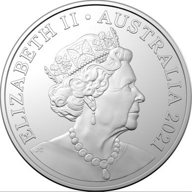 2021 20c Animalia Coloured Uncirculated Coin