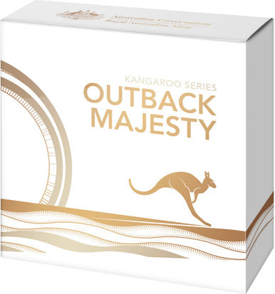 2021 $1 Kangaroo Outback Majesty 1oz Silver Proof Coin