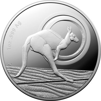 2021 $1 Kangaroo Outback Majesty 1oz Silver Proof Coin