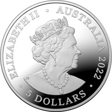 2022 $5 Wallal Centenary Australia Tests Einstein's Theory 1oz Silver Domed Proof Coin