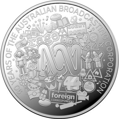 2022 $1 90th Anniversary of The ABC 1/2oz Silver Proof Coin