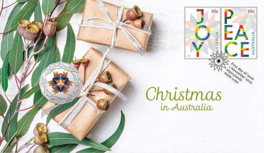 2022 50c Christmas In Australia PNC