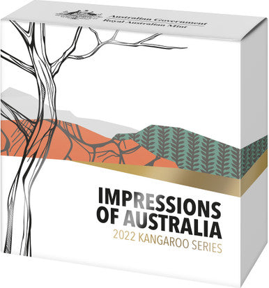 2022 $10 Kangaroo Impressions of Australia 1/10oz Gold Proof Coin