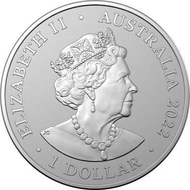 2022 $1 Dusky Dolphin 1oz Silver BU Coin