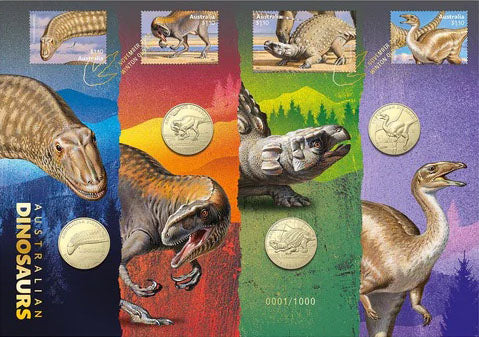 2022 $1 Australian Dinosaurs Limited Edition 'DINO' Privy Mark 4 Coin PNC