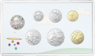 2022 Baby Uncirculated 6 Coin Set CuNi AlBr