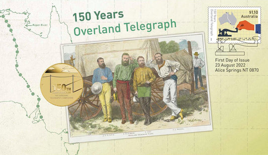 2022 $1 150 Years Overland Telegraph PNC