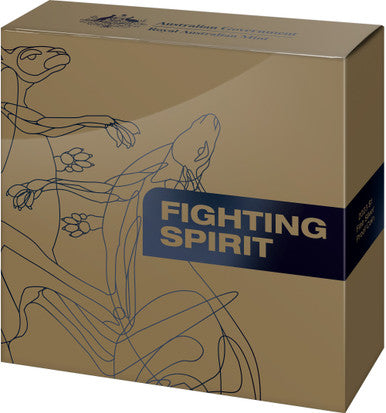 2023 Fighting Spirit Kangaroo $1 1/2oz Fine Silver Proof Coin