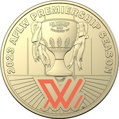 2023 $1 AFL & AFLW Coloured Uncirculated 2 Coin Set