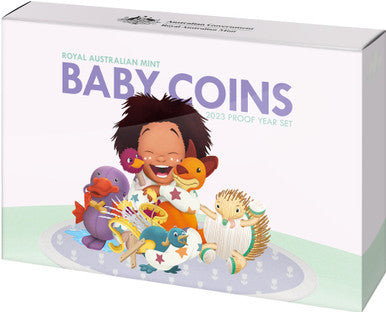 2023 Baby Proof Six Coin Set CuNi AlBr