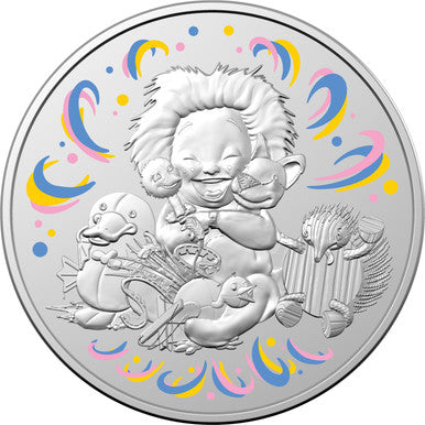 2023 Baby Unciculated Six Coin Set CuNi AlBr