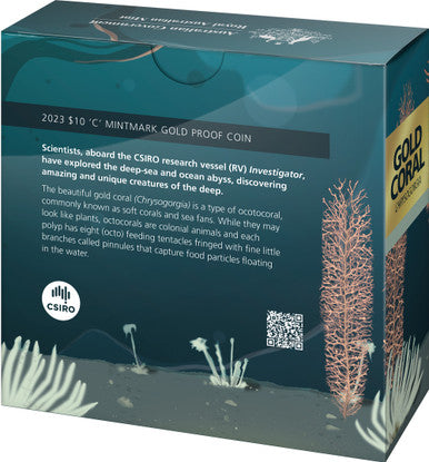 2023 $10 Creatures of The Deep 1/10oz Gold Proof Coin