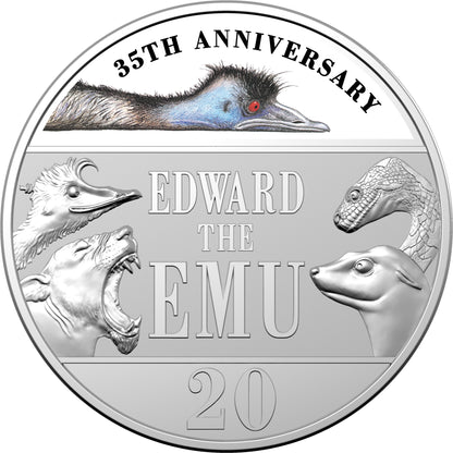 2023 20c 35th Anniversary of Edward The Emu PNC