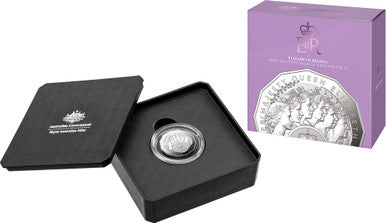2023 50c Elizabeth Regina Her Majesty Queen Elizabeth II Silver Proof Coin