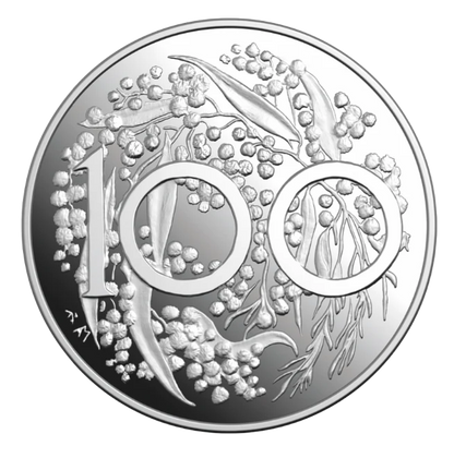 2024 Swan Commemorative Pattern Crown Silver Proof Coin