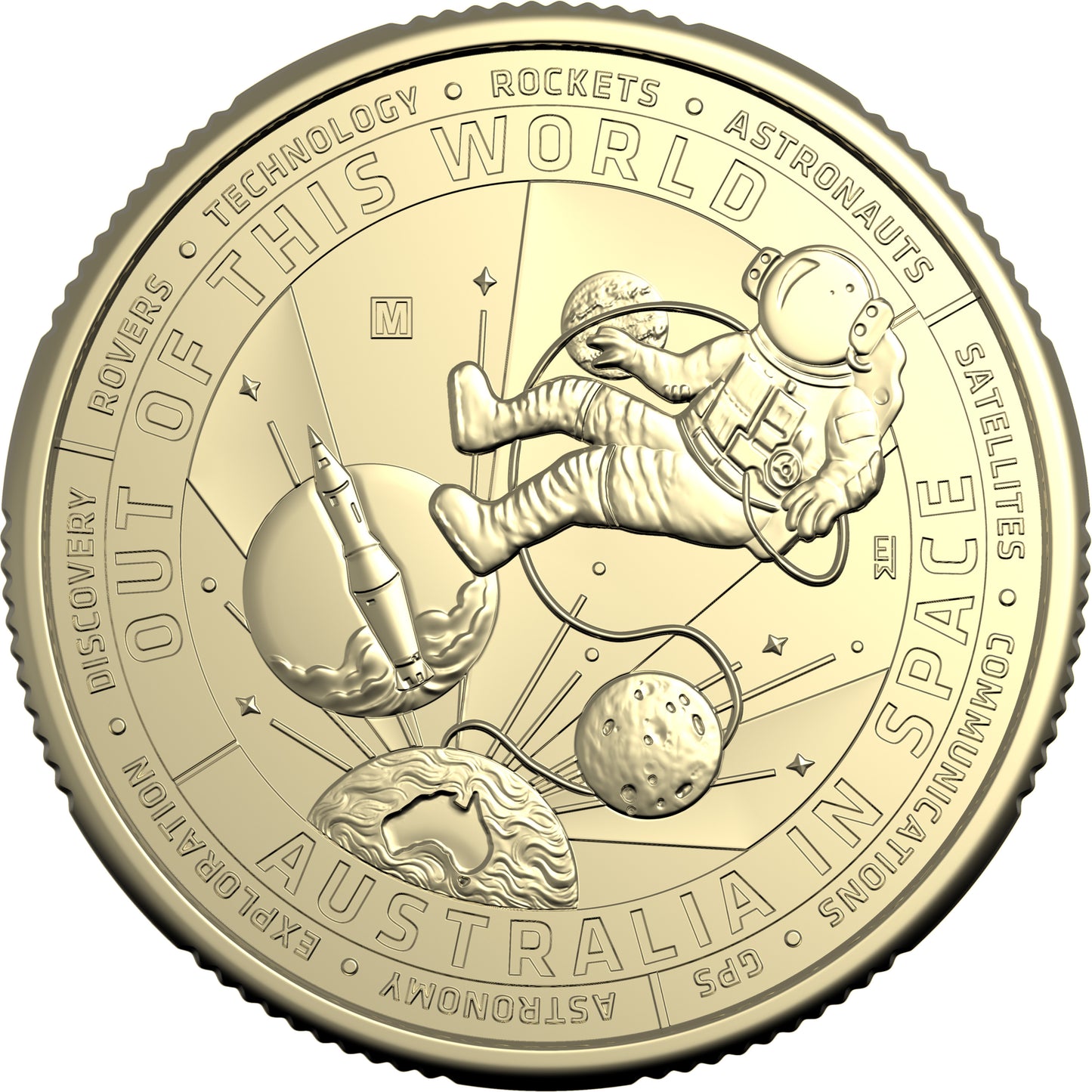 2024 $1 Out of This World Australia In Space Uncirculated 4 Coin Set