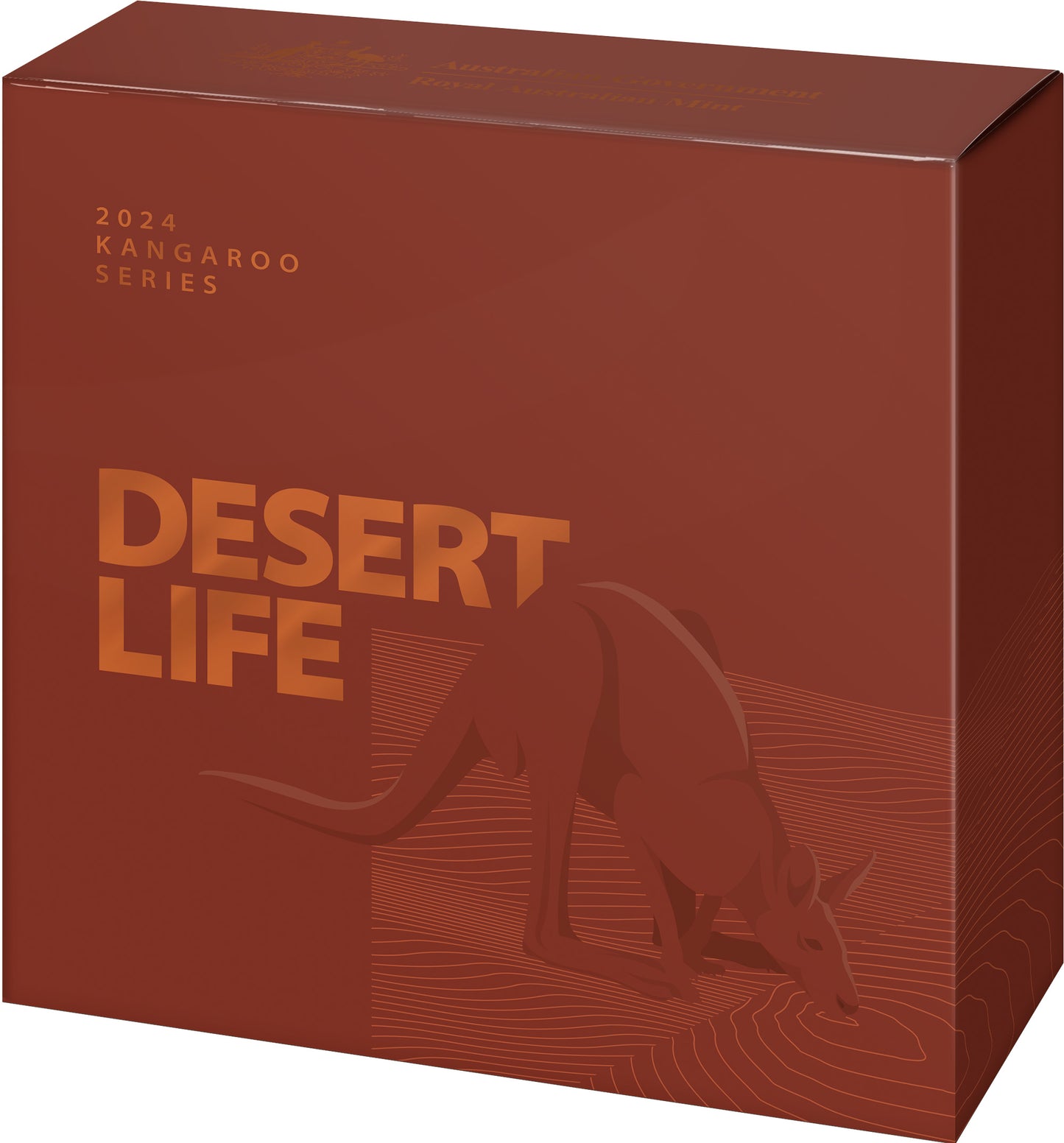 2024 $1 Kangaroo Desert Life 1oz Silver Proof Coin