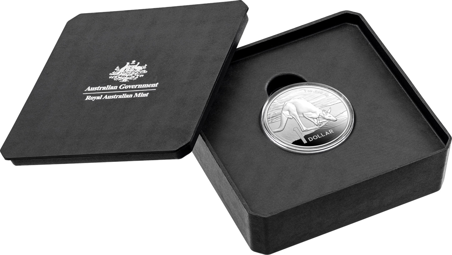 2024 $1 Kangaroo Desert Life 1oz Silver Proof Coin