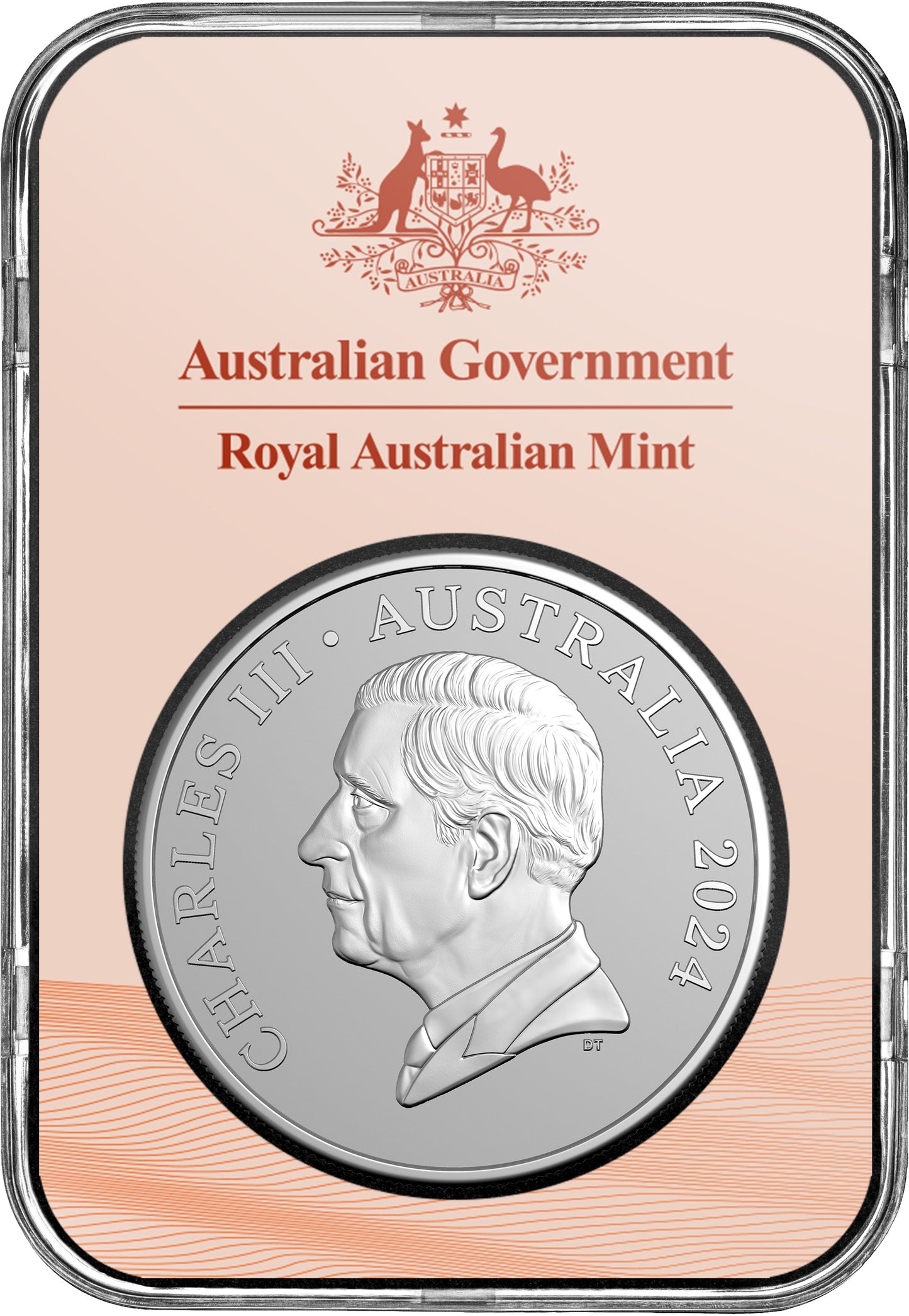 2024 $1 Kangaroo Desert Life 1oz Silver Uncirculated Coin