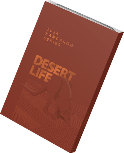 2024 $1 Kangaroo Desert Life 1oz Silver Uncirculated Coin