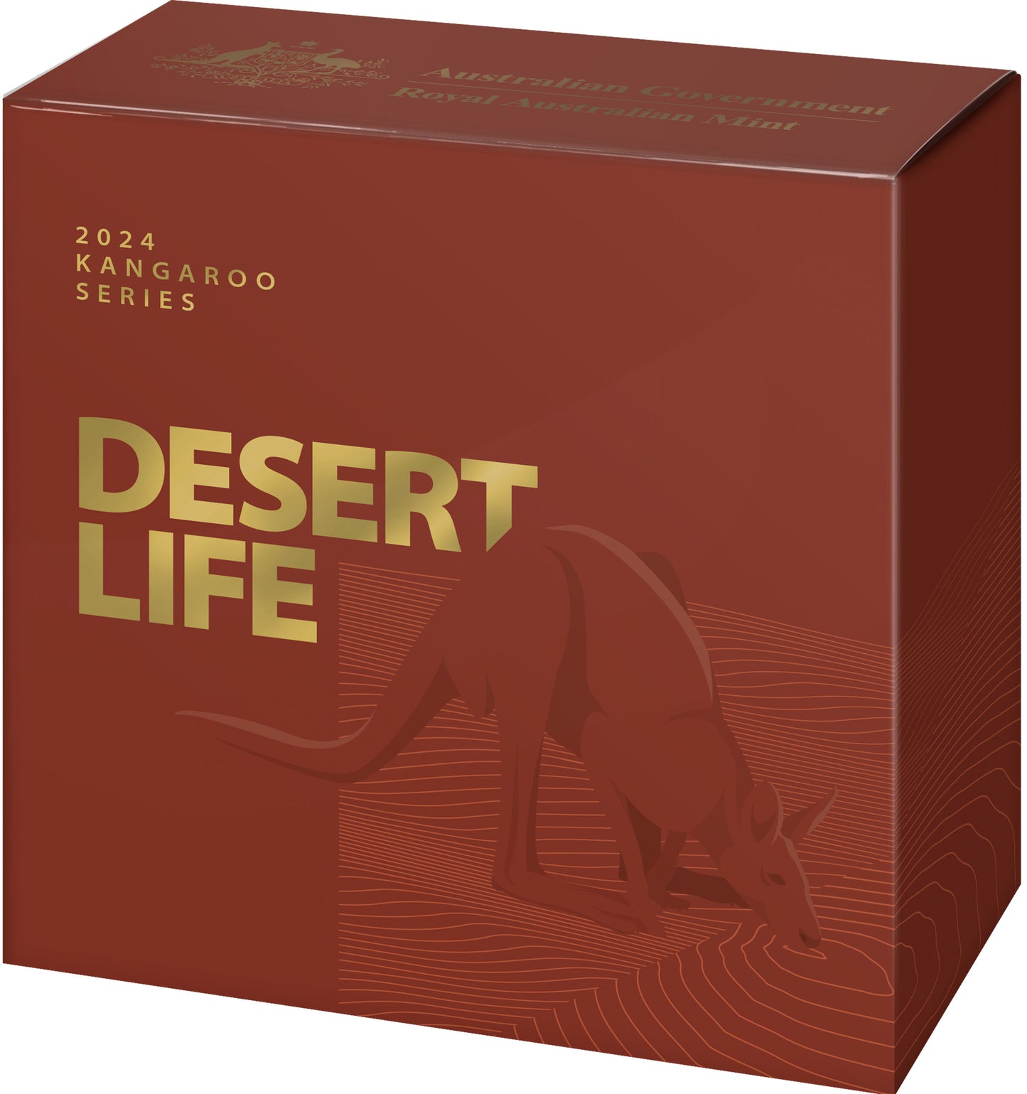 2024 $10 Kangaroo Desert Life 1/10oz Gold Proof Coin