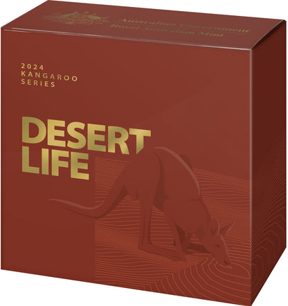 2024 $10 Kangaroo Desert Life 1/10oz Gold Proof Coin