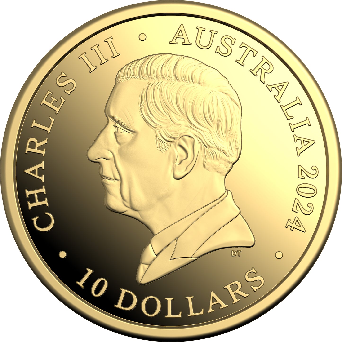 2024 $10 Out of This World Australia In Space 'C' Mintmark Gold Proof Coin