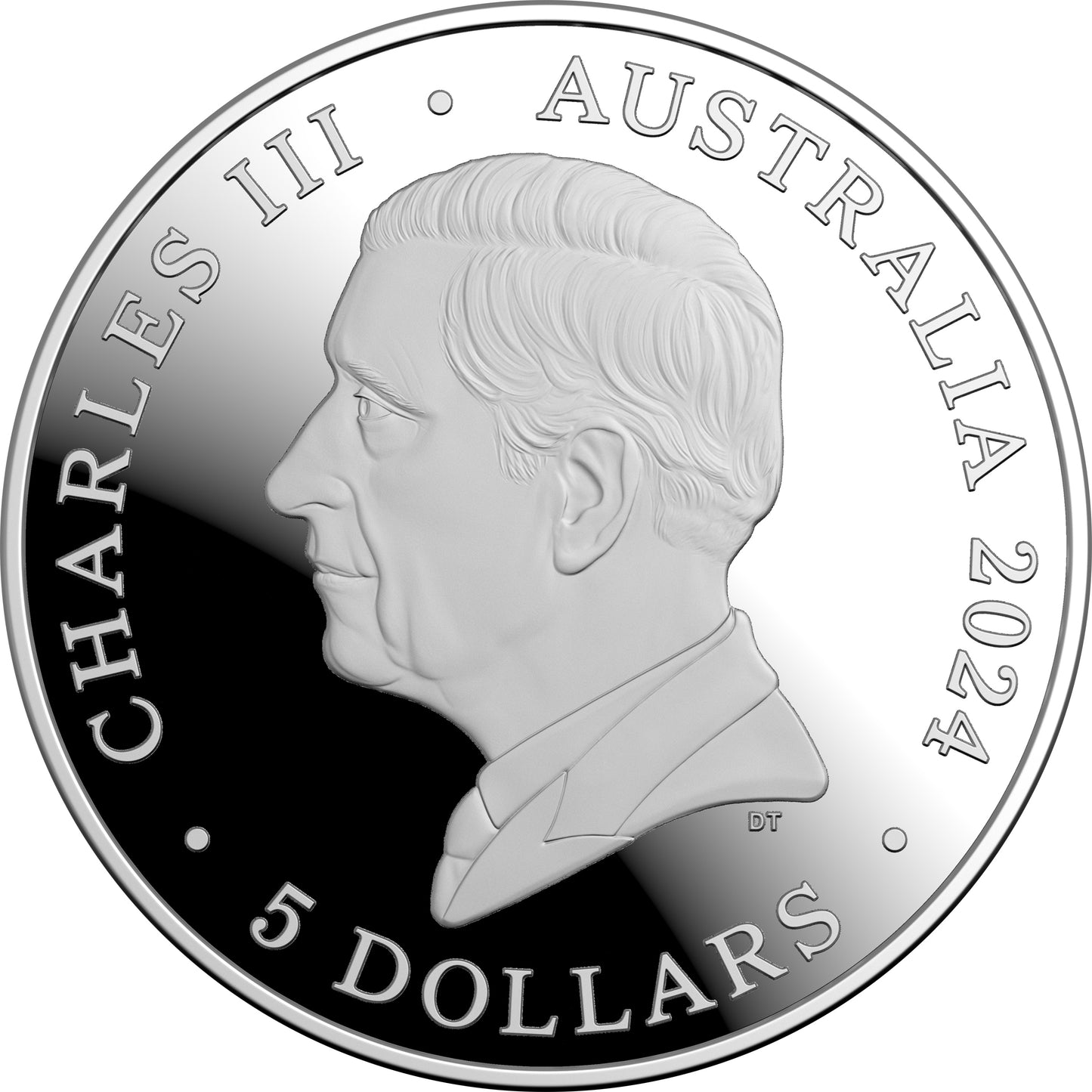 2024 $5 Australian Olympic Team 1oz Silver Proof Domed Coin