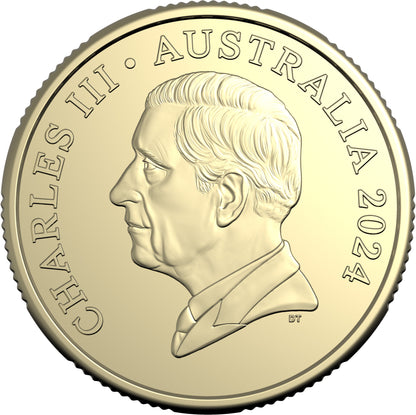 2024 $1 Australian Paralympic Team Coloured Uncirculated Coin