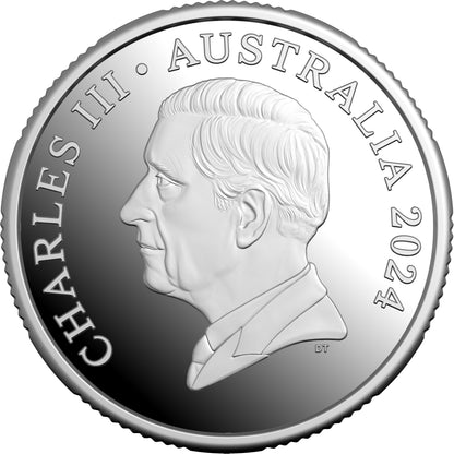 2024 $1 Kangaroo Desert Life 1oz Silver Proof Coin