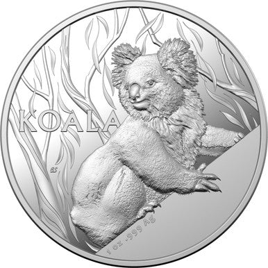 2024 $5 Proof 1oz Silver High Relief Coin - Koala