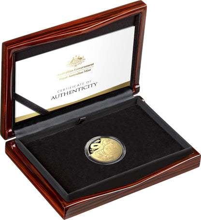 2024 $100 Year of The Dragon 1oz Gold Proof Domed Coin
