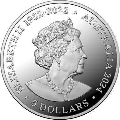 2024 $5 Proof 1oz Silver High Relief Coin - Koala