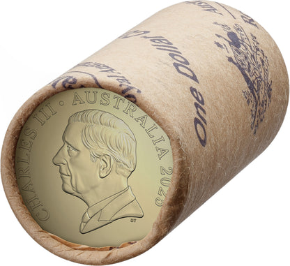 2025 $1 King Charles III Obverse NON PREMIUM Roll