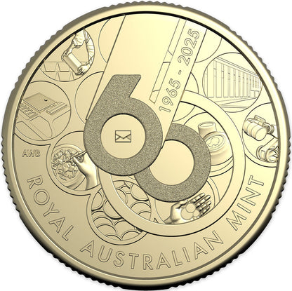 2025 $1 60th Anniversary of The Royal Australian Mint PNC