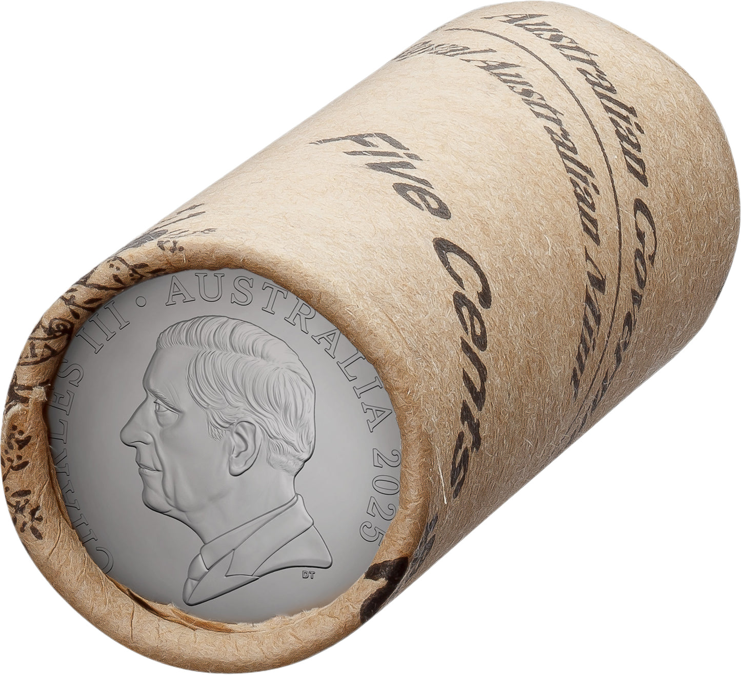 2025 5c King Charles III Obverse NON PREMIUM Roll