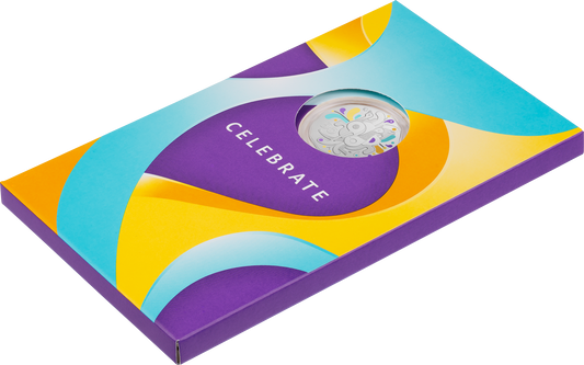 2025 50c Celebrations Coloured Uncirculated Coin