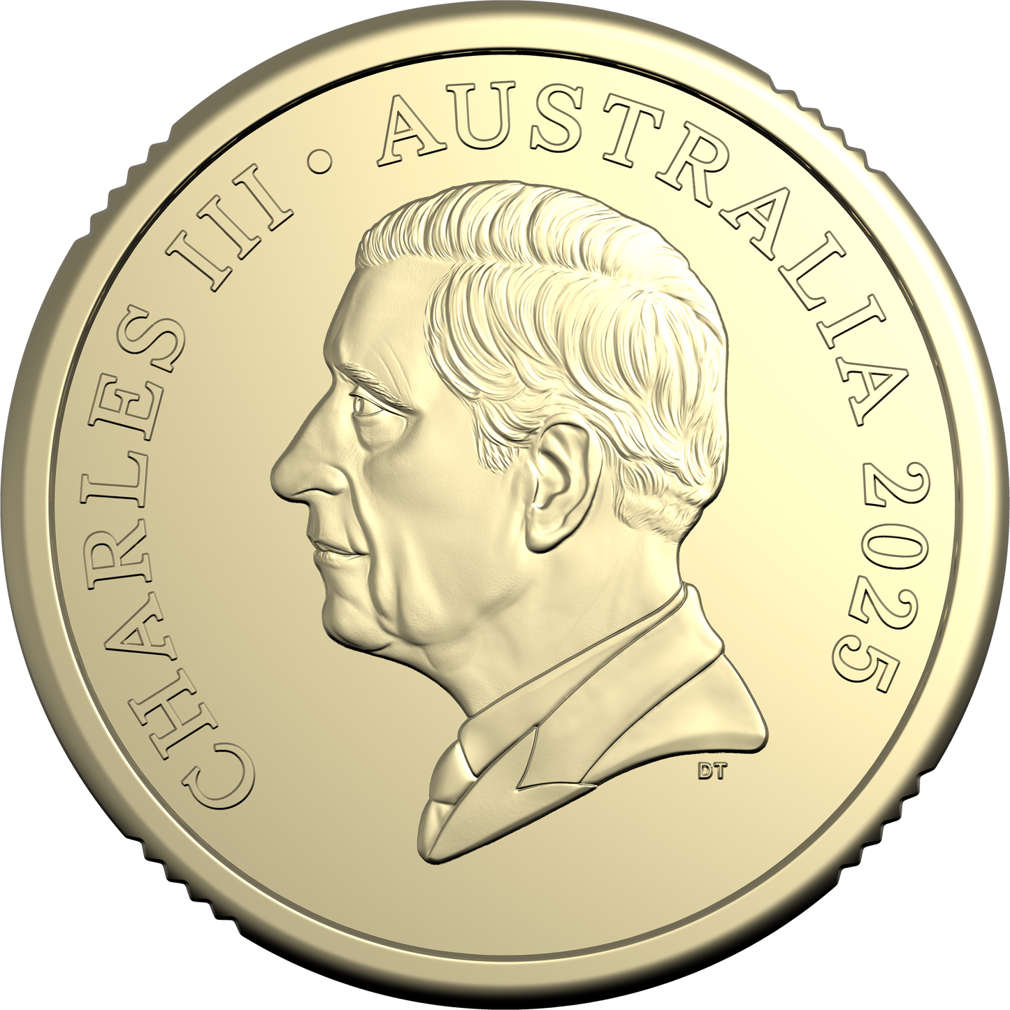 2025 $2 King Charles III Obverse NON PREMIUM Roll