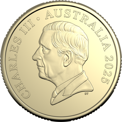 2025 $1 King Charles III Obverse NON PREMIUM Roll
