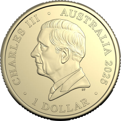 2025 $1 Centenary of Royal Australian Corps of Signal Uncirculated Coin