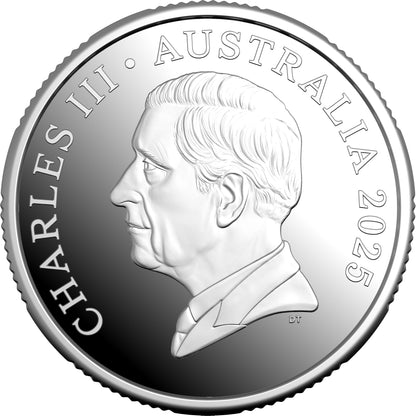 2025 $1 Kangaroo Bush Capital 1oz Silver Proof Coin