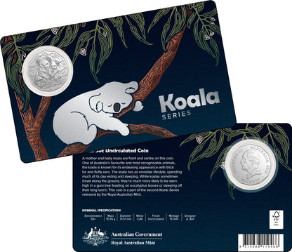 2025 50c Koala Series Uncirculated Coin
