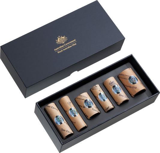 2025 King Charles III 6 Uncirculated Premium Roll Set