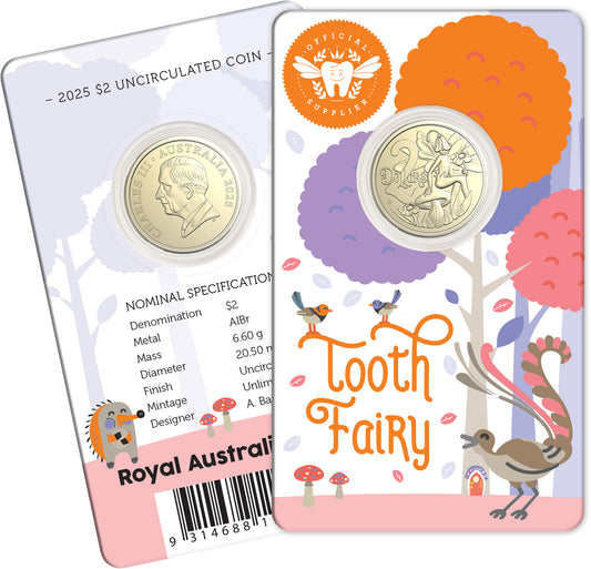 2025 $2 Tooth Fairy Uncirculated Coin