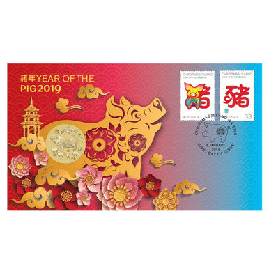 2019 $1 Year of The Pig PNC