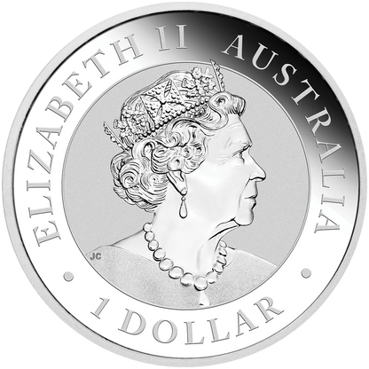2019 $1 ANDA Perth 100th Anniversary of The Australian Koookaburra 'Square Penny' Privy Mark 1oz Silver Uncirculated Coin